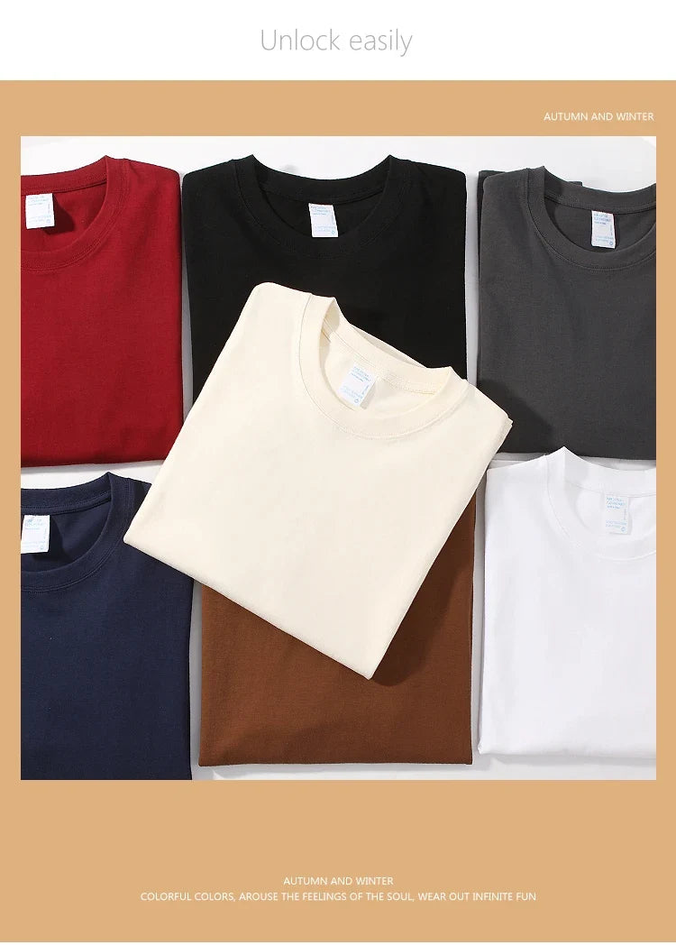 Unisex Long Sleeve O-Neck T-Shirt
