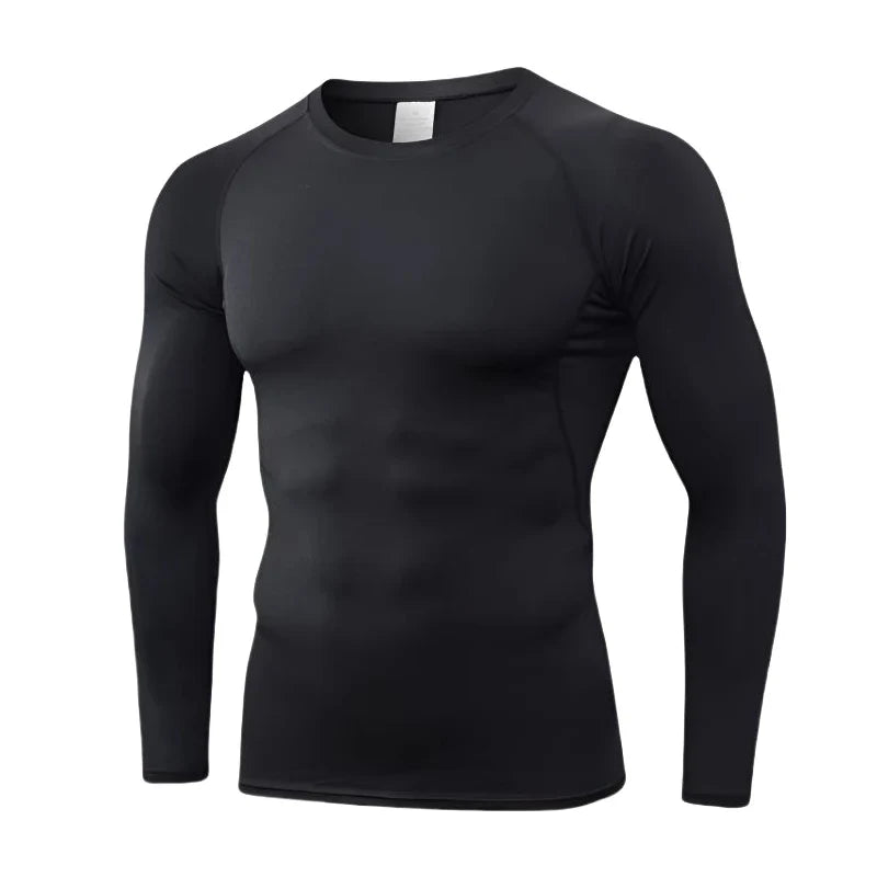EASYFIT Seamless Legacy Compression Shirt Male Rashgard Fitness Long Sleeves Running Clothes Homme T Shirt Football Jersey Sportswear Dry Fit