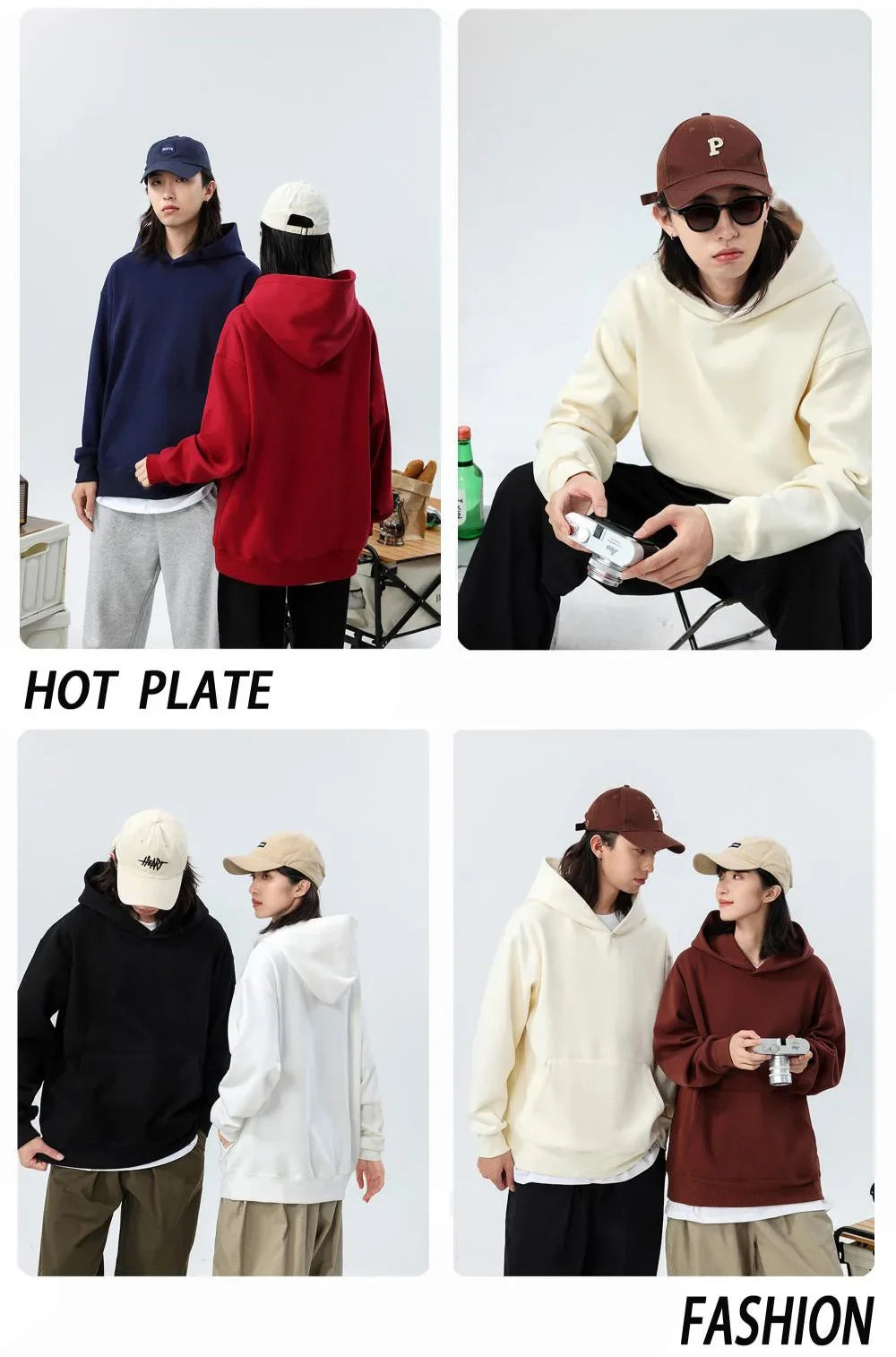 Heavy Weight Cotton Plus Hooded Sweater