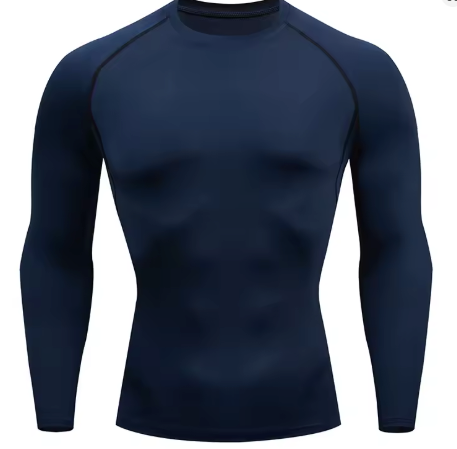EASYFIT Seamless Legacy Compression Shirt Male Rashgard Fitness Long Sleeves Running Clothes Homme T Shirt Football Jersey Sportswear Dry Fit
