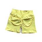 Impact Shorts 4.5" Women Yoga Shorts Seamless Low Waist Scrunch Bum Gym Leggings Workout Stretch Fitness Sports Shorts