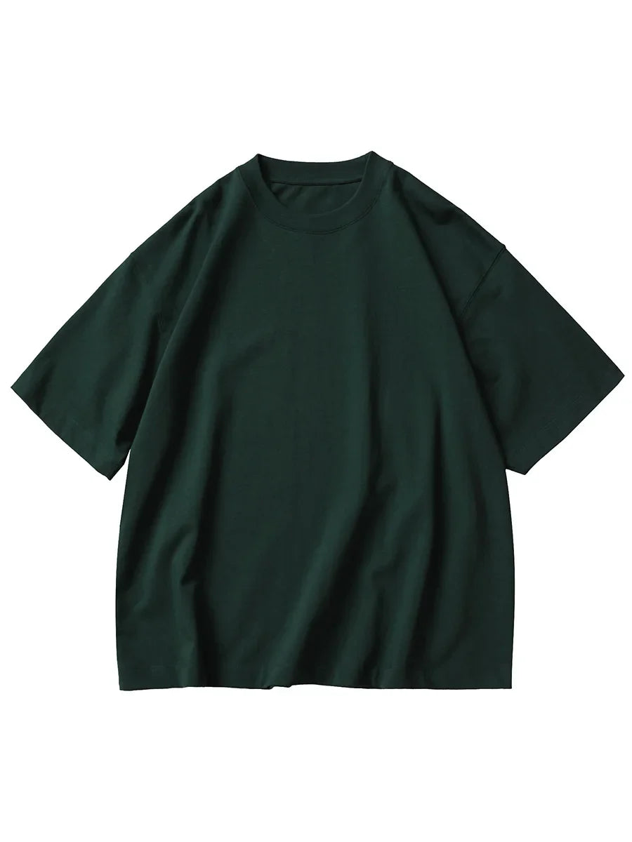 Heavy Cotton Oversized Loose Men T-shirt