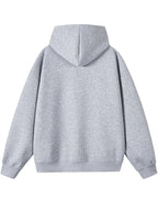 Double Zip - Up Unisex Hooded Sweatshirt