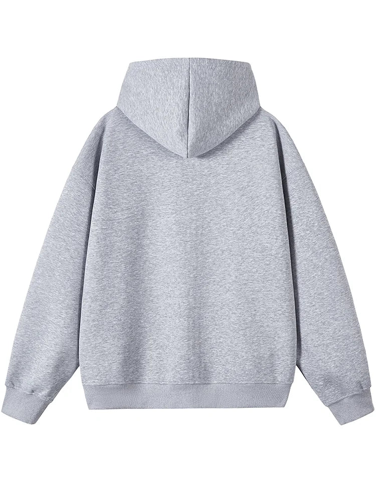 Double Zip - Up Unisex Hooded Sweatshirt