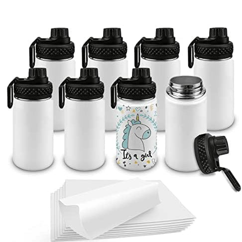 BPA-Free Sports Water Stainless Steel Water Bottle Durable Portable Drinking Bottle for Gym Yoga Cycling
