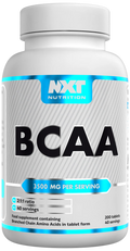NXT Nutrition BCAA 200 Tablets