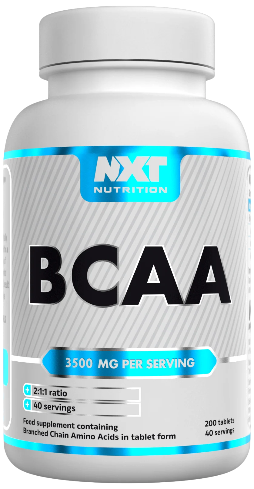 NXT Nutrition BCAA 200 Tablets