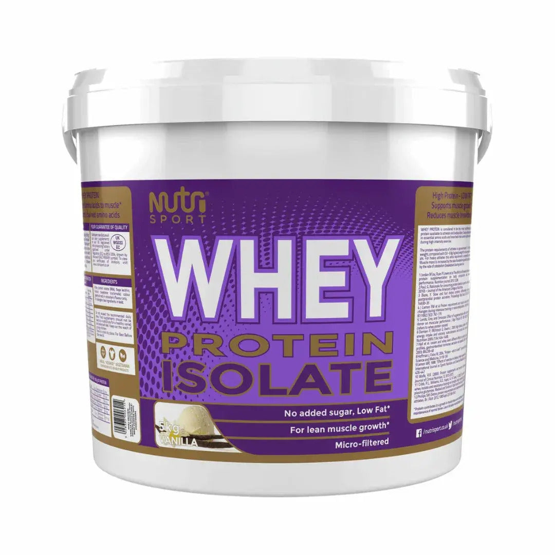 Nutrisport Whey Protein Isolate 5kg Powder